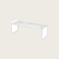 Adjustable shoe rack shelf, powder-coated carbon steel