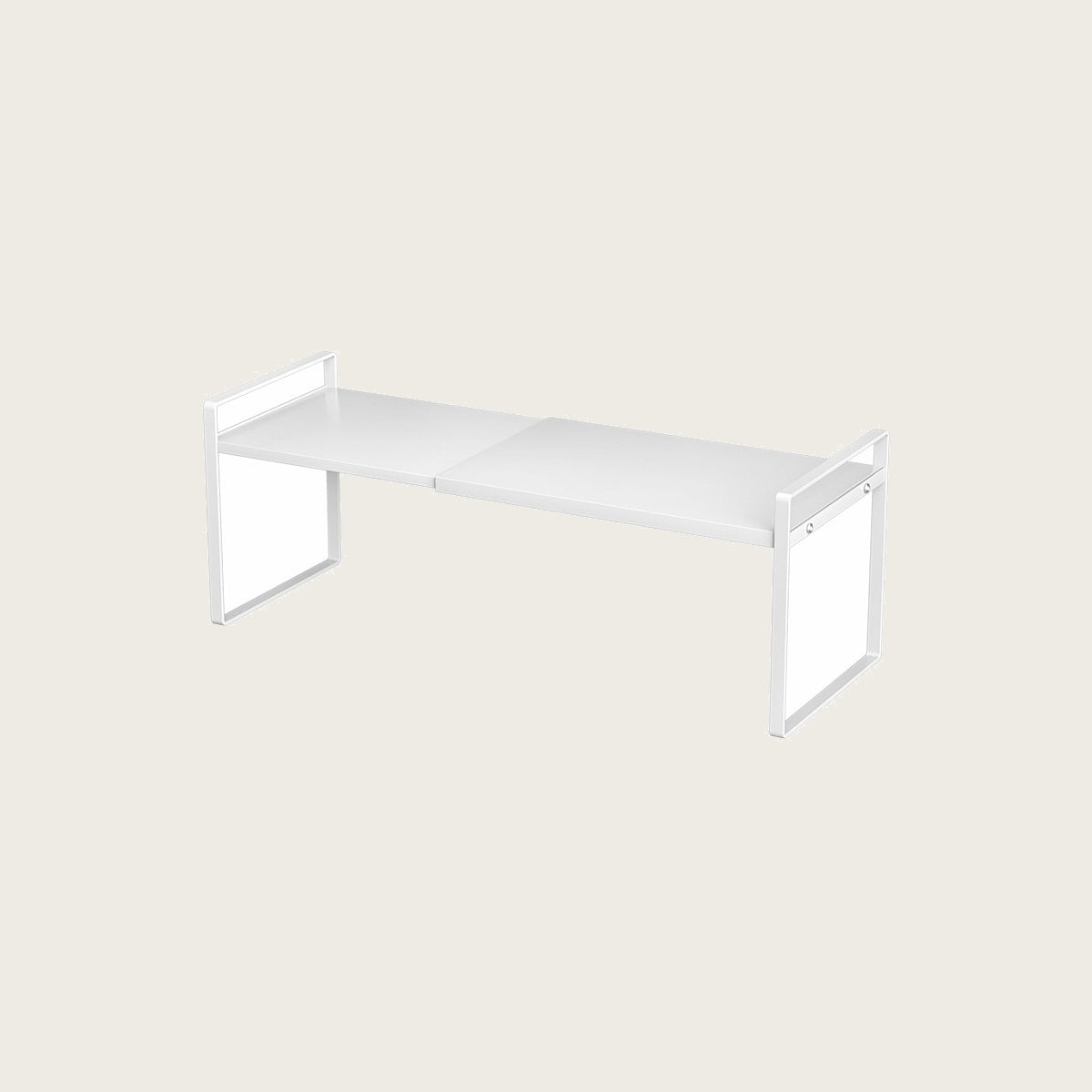 Adjustable shoe rack shelf, powder-coated carbon steel