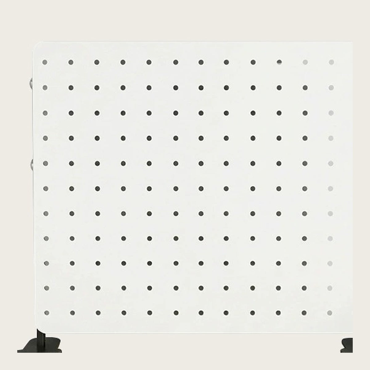 Close-up of the powder-coated carbon steel grid