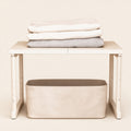 Adjustable Closet Shelf Divider - Expands 10.6 to 33.5 in Wide
