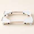 Adjustable Rolling Base for Bins and Crates, 16.5-20.9 in, 4 Casters