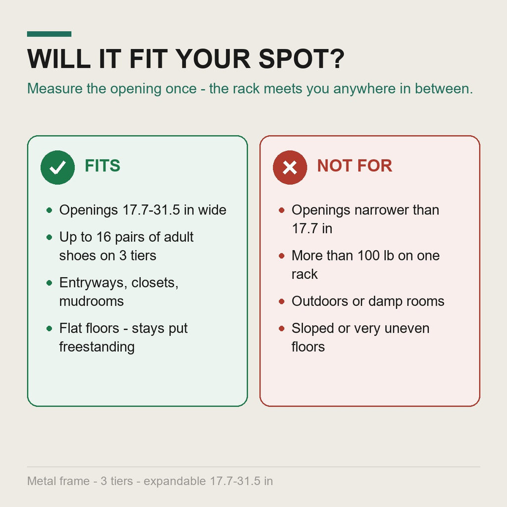 What it fits and what it does not fit