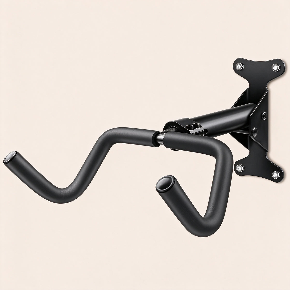 Bike Wall Mount, 360 Swivel, 11 to 15.7 in Arms, Steel