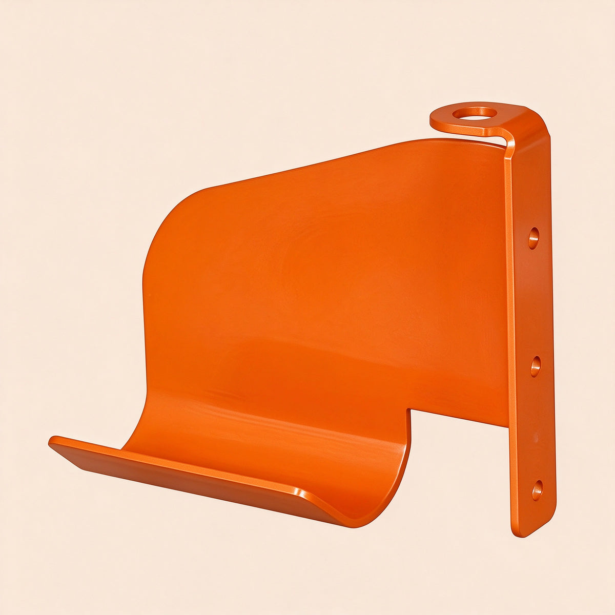 Chainsaw Wall Mount Bracket, Steel Shelf, 3.9 in Deep, 1 or 2 Pack