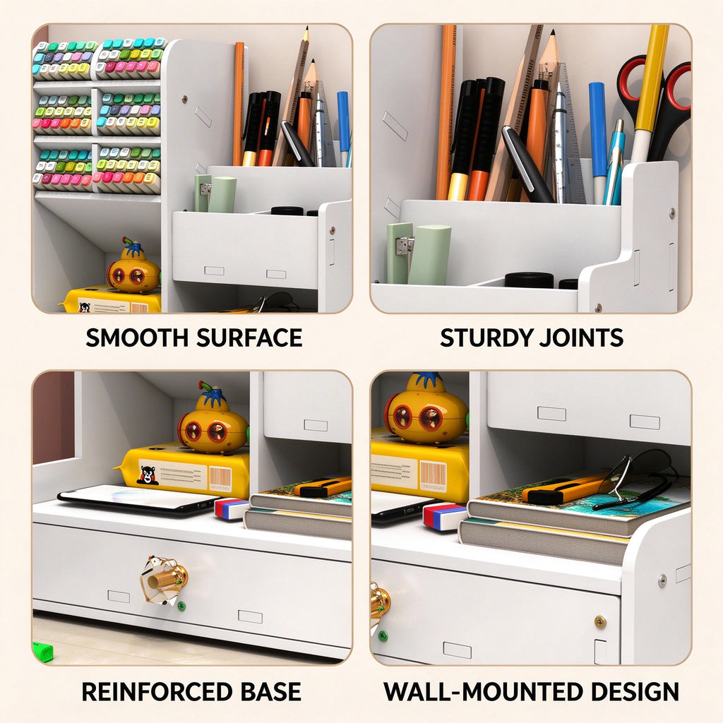 Desk Marker Organizer, 8.3 or 11.8 in Wide, Pull-Out Drawer