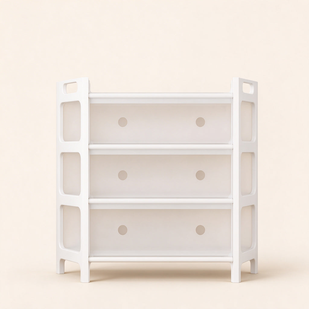 Dust-Proof Shoe Rack with Zip Cover, 4 or 5 Tier, 23.6 or 31.5 in