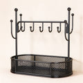 Freestanding Entryway Organizer, 11.6 in Wide, Black or White