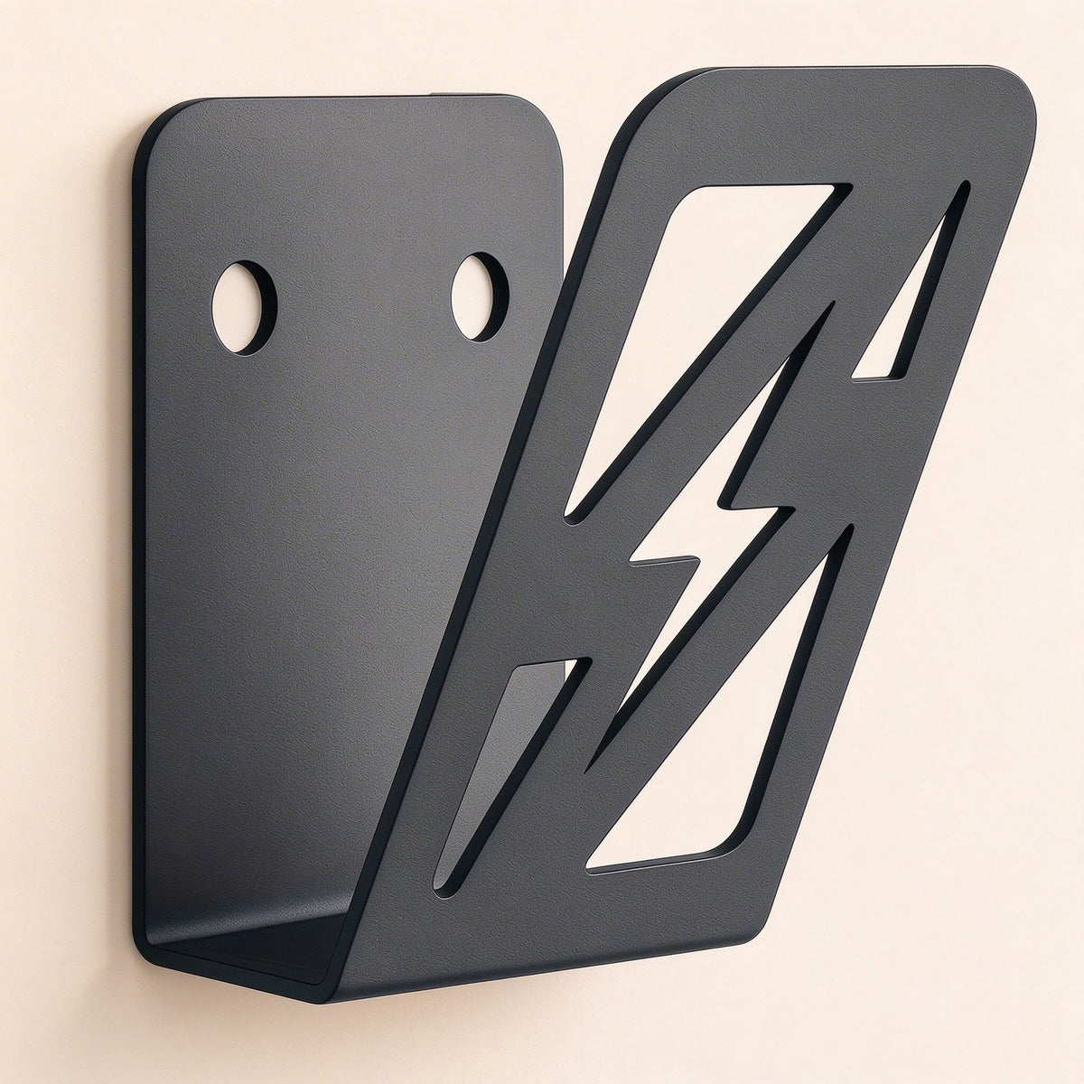 EV Charger Cable Bracket, Wall Mount for Cable and Plug, 3.9 in