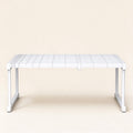Expandable Shelf Riser, Fits 10.6-42.5 in, Holds 110 lb
