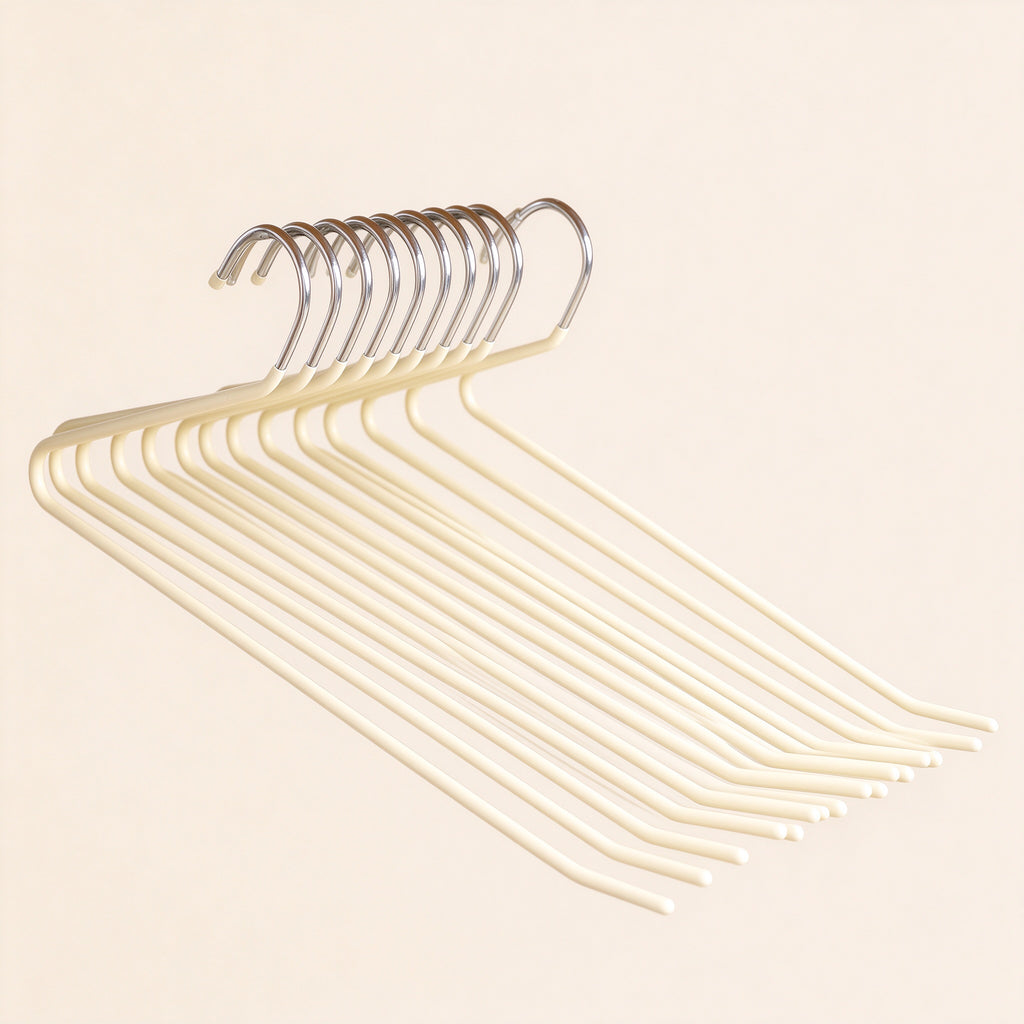 Non-Slip Goose-Neck Pants Hanger, 13.8 in Wide, 5 Pack