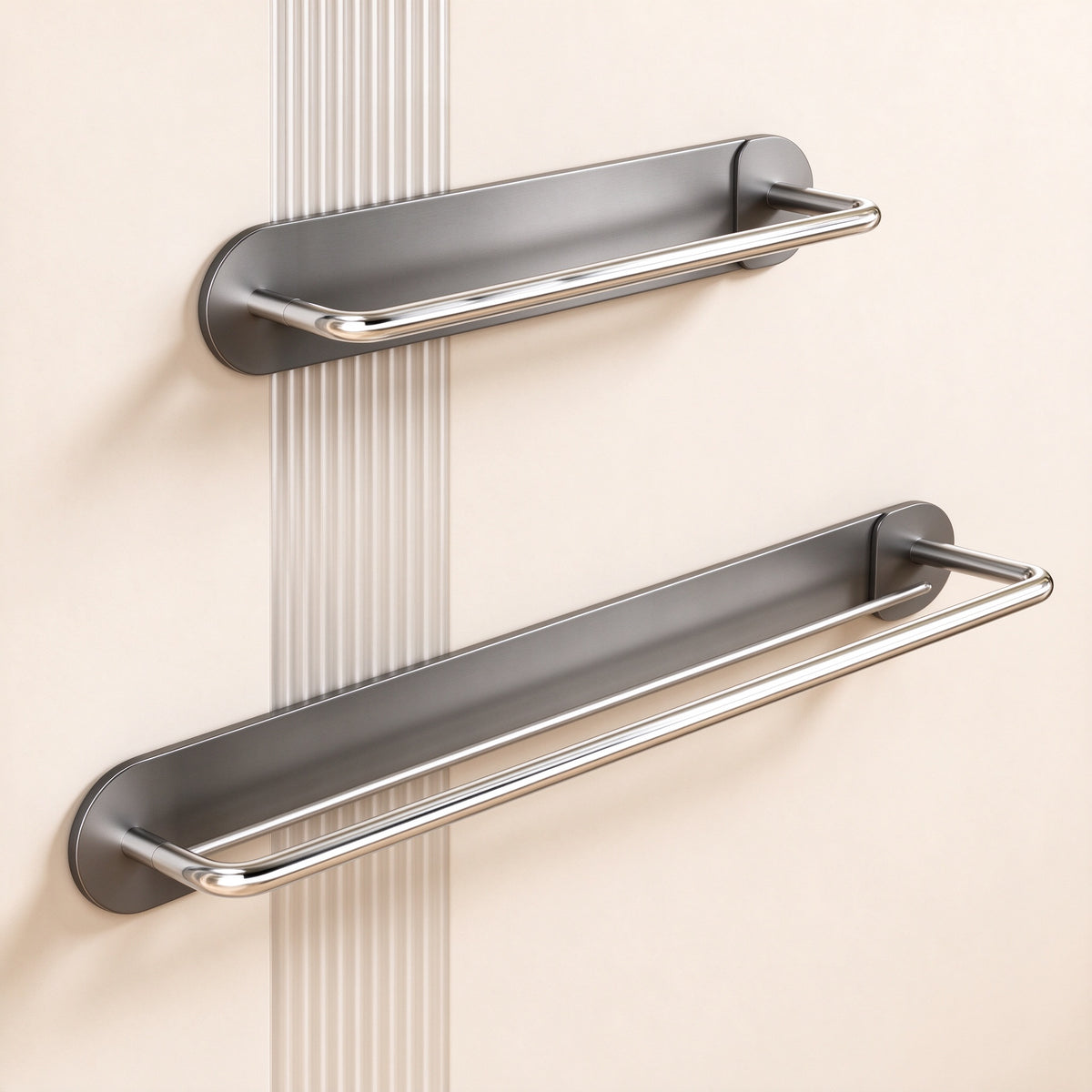 Magnetic Door Slipper Rack, 13.2 or 20.1 in, No Drilling