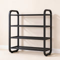 Modular Freestanding Shoe Rack, 3 or 4 Tier, 17.7-23.6 in Wide