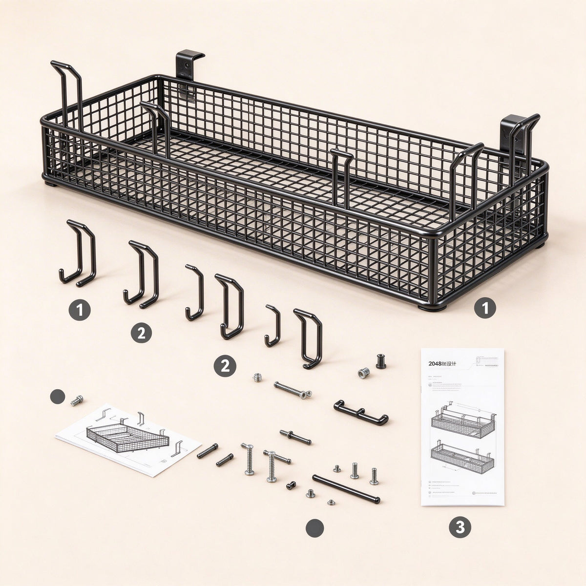 Over-Rail Shoe Drying Rack, 15.7 in, Single or Double Tier