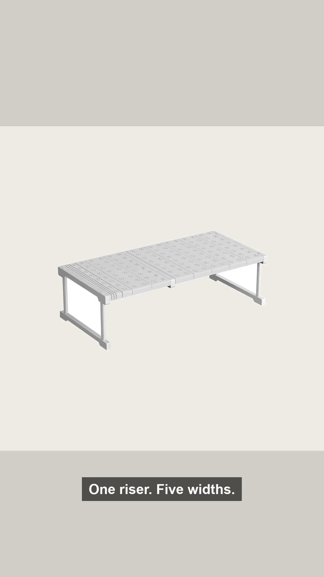 Stowline adjustable storage rack - 20 second overview