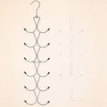 Scarf and Tie Organizer, 6 Tiers, 21.1 in, Iron Wire