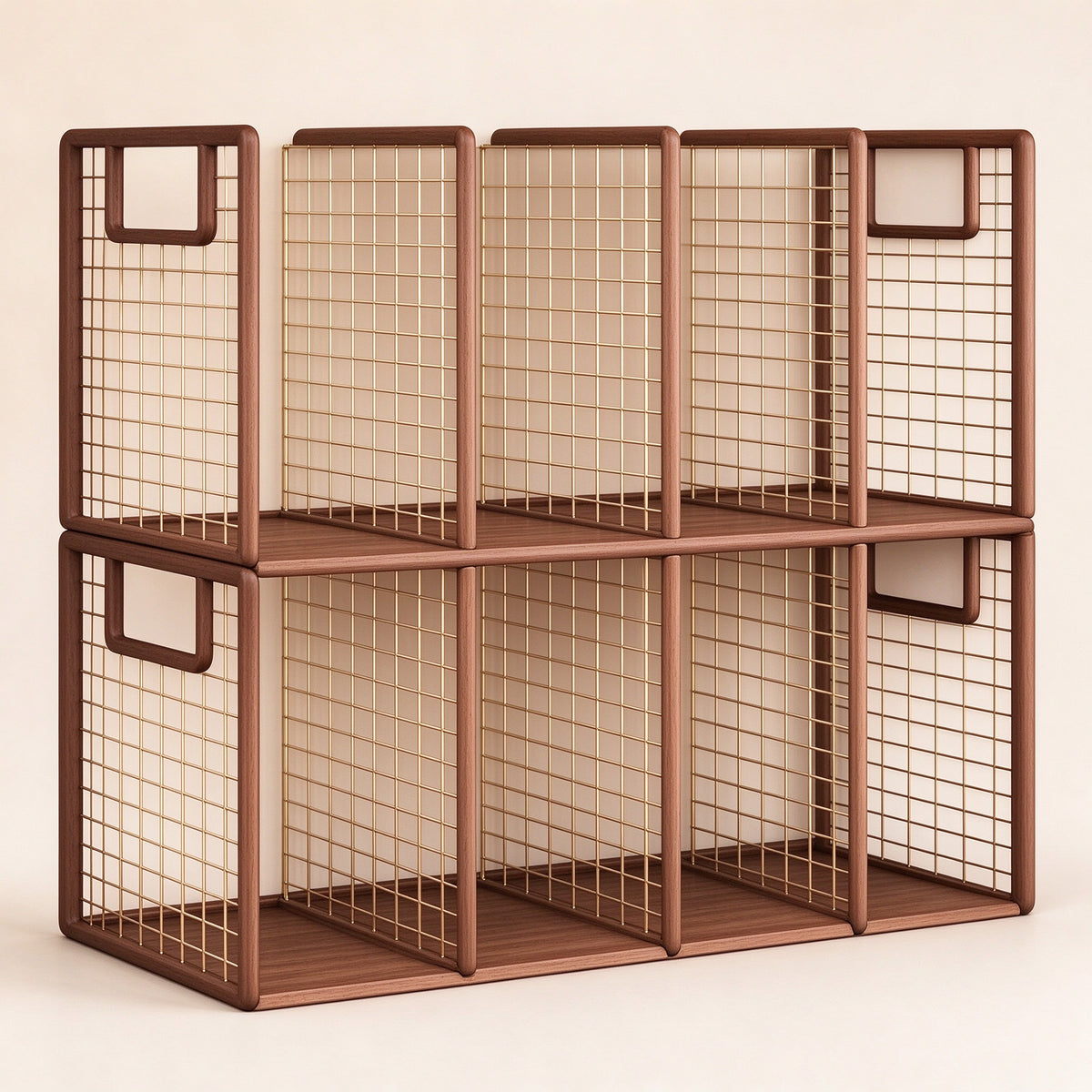 Steel Wire Handbag Rack, Closet Shelf, 9.4-21.5 in, Black