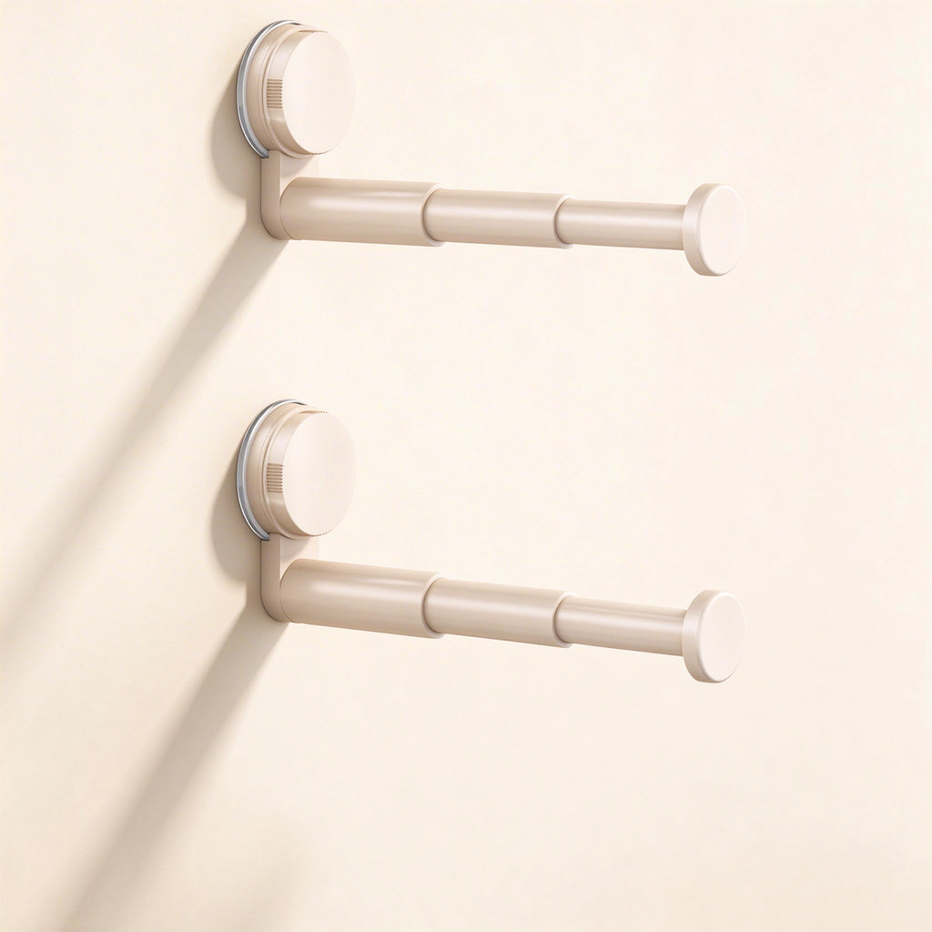 Suction Hanger Rack, 7.7 in Arm, PP Plastic, Closets and Laundry