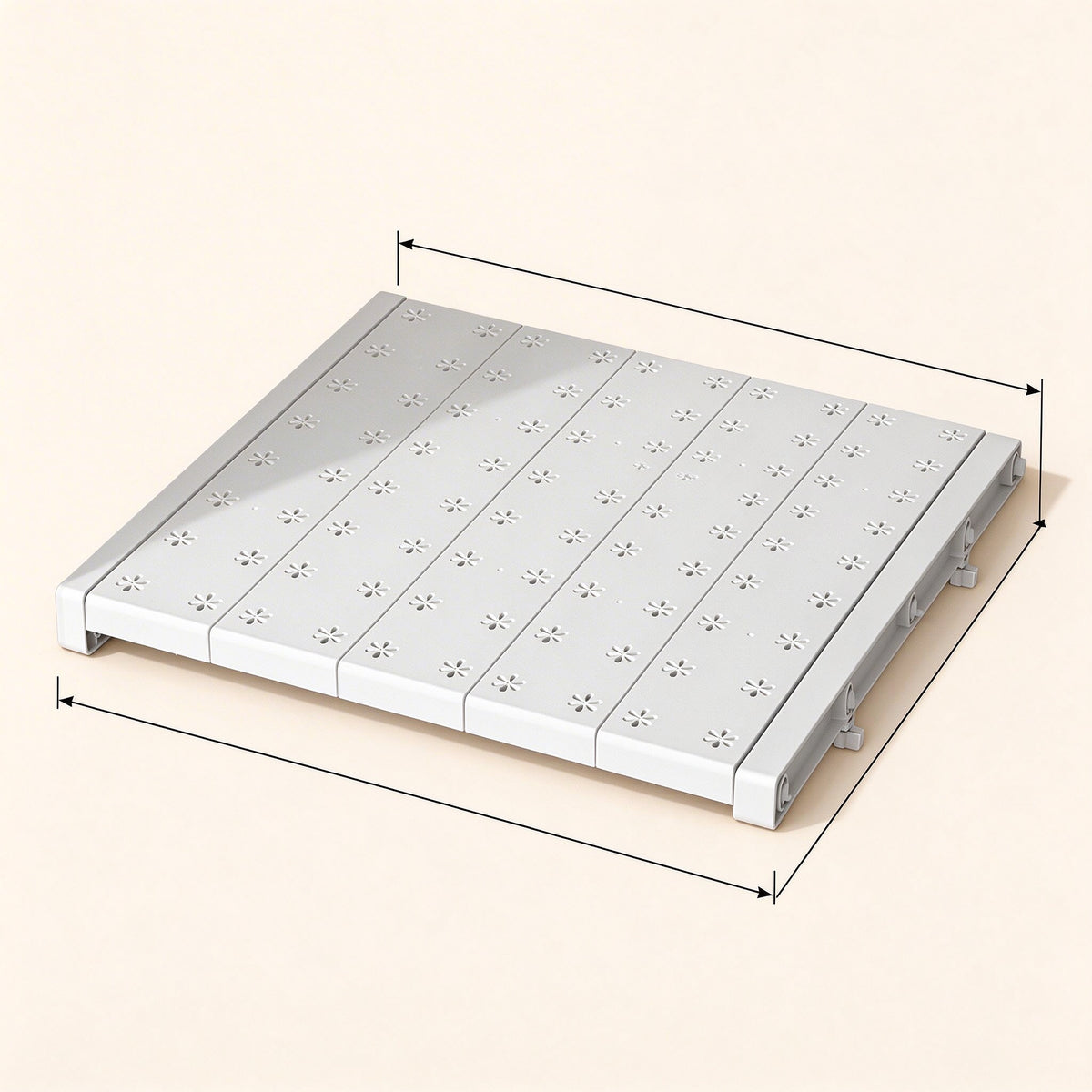 Expandable Shelf Tray, Telescopes 11.8-49.2 in, Carbon Steel