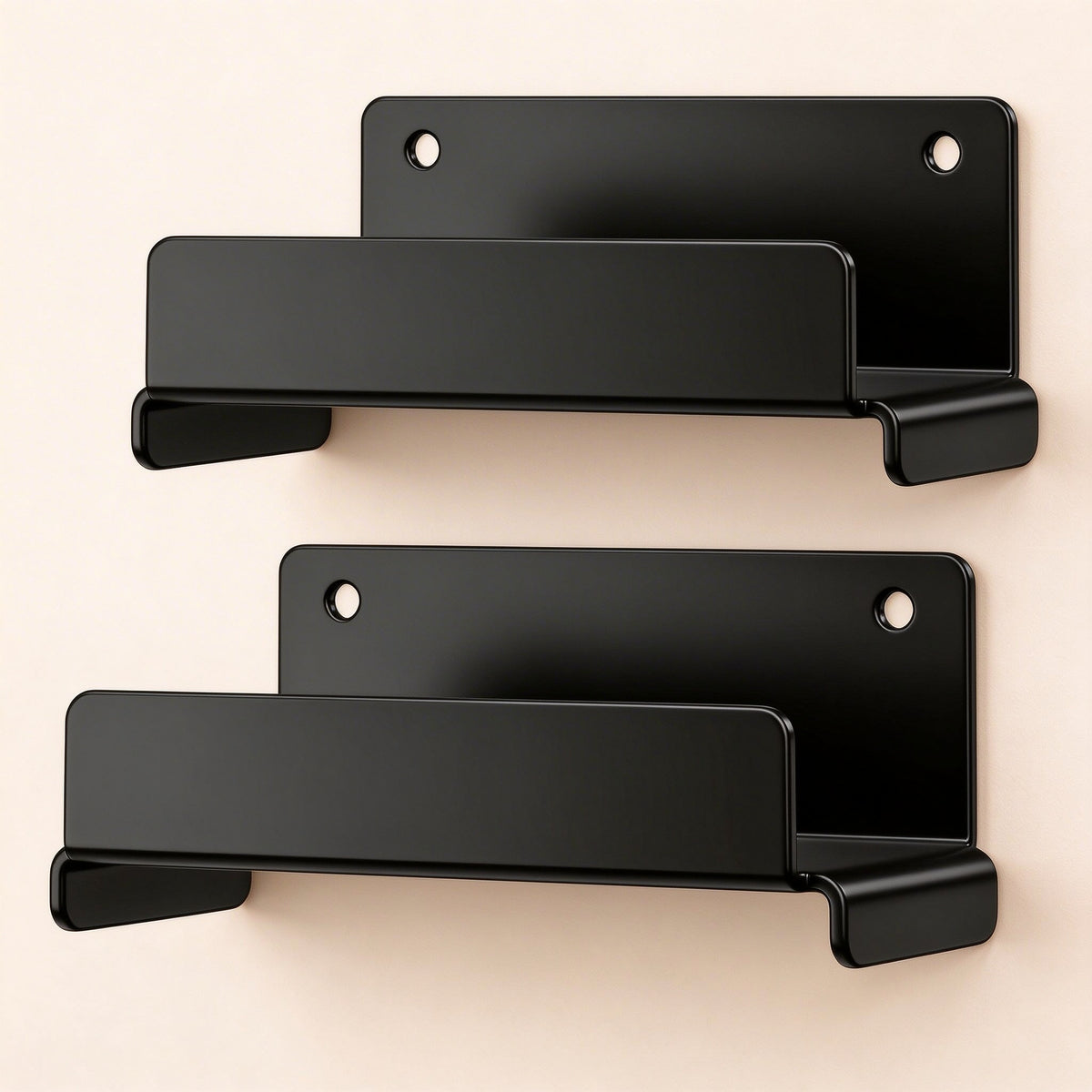 Wall-Mount Ladder Hook, Steel, 5.3 in Deep, 1 or 2 Pack