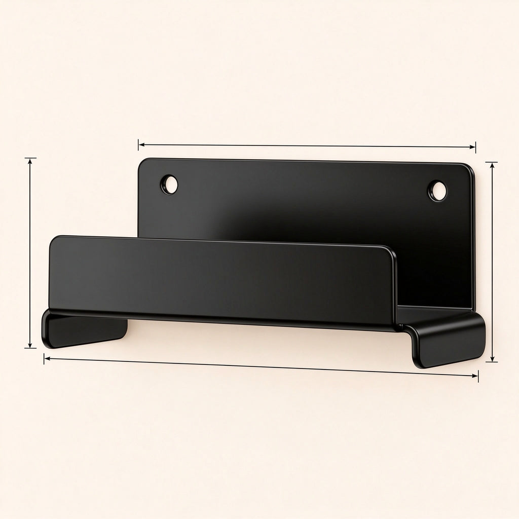 Wall-Mount Ladder Hook, Steel, 5.3 in Deep, 1 or 2 Pack